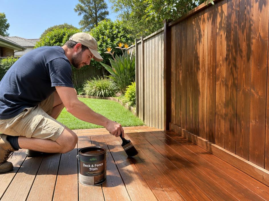Fence & Deck Painting in Newcastle